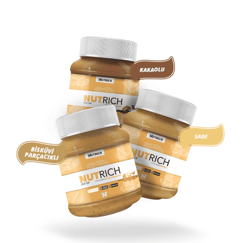 Nutrich Doğal Fıstık Ezmesi Paketi 2